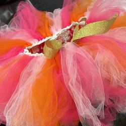 Two Baby Girl Tutus For A 1 Yr Old - Handmade