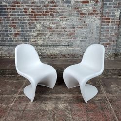 GORGEOUS VERNER PATTON FOR VITRA CHAIRS! PRISTINE CONDITION!
