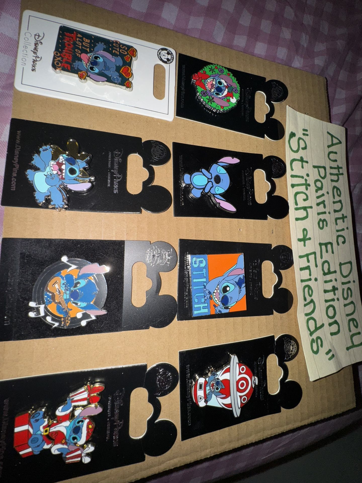 STITCH DISNEY PINS - LILO & STITCH - ACTION PINS