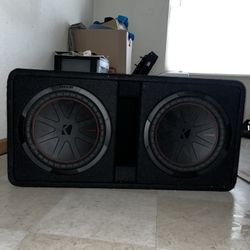 Subwoofer+Enclosure+ Amp