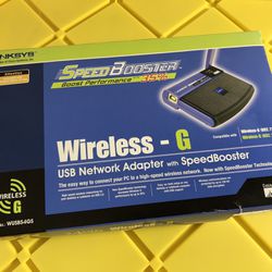 Linksys Wireless-G Speed Booster Network WUSB54GS