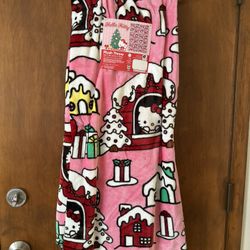 Christmas Hello Kitty Blankets