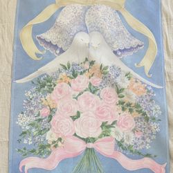 NEW Wedding Garden Flag- Large