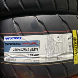 265 40 19 Toyo Proxes R888R