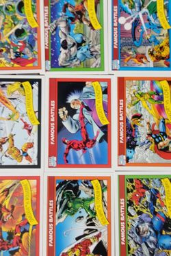 (25) 1990 Marvel Famous Battles