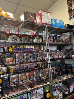WWE figures and accessories for sale