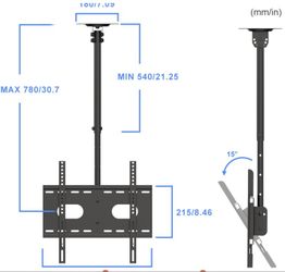 Ceiling TV Mount 