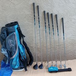 Lady La Jolla Combo RH Golf Clubs & Bag