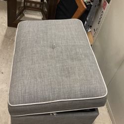 Gray Ottoman