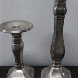 POTTERY BARN Set of 2  Metal Candleholders - GOOD DEAL!!!! NEEDS TO GO ASAP!!!!