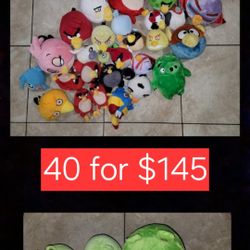 Angry Bird Plush Bundle.. Kids Toys 