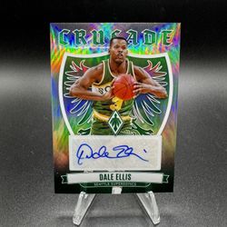 2023-24 Panini Phoenix - Crusade Signatures Dale Ellis #CS-DEL (AU) Auto
