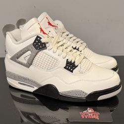 Air Jordan 4 White Cement - FV5029-100 - Size 12 - Brand New