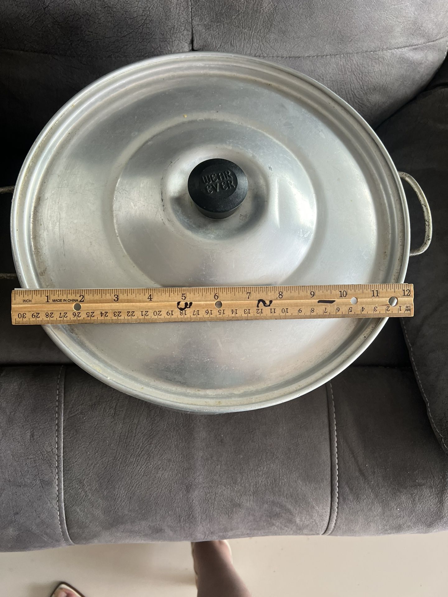 Vintage Wear-Ever Large 24 qts. Aluminum Cooking Pot w/Lid No. 4098 -  general for sale - by owner - craigslist