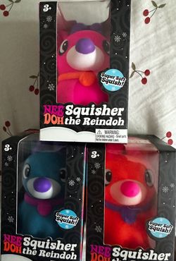 Nee Doh Squisher the Reindoh