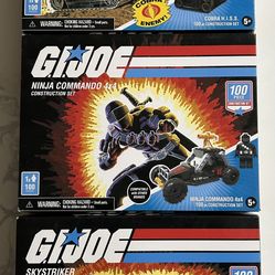 GI Joe Block 100 Piece Construction Set Figure New