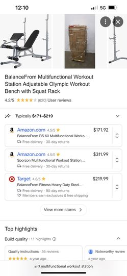 Multifunction Workout Station