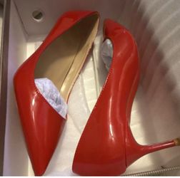 Red Shoe Sole Brand New in original box size 38