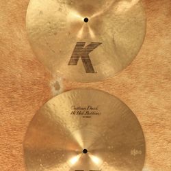 Zildjian 14” K Custom Dark Hi-Hats (Pair) - Great Condition