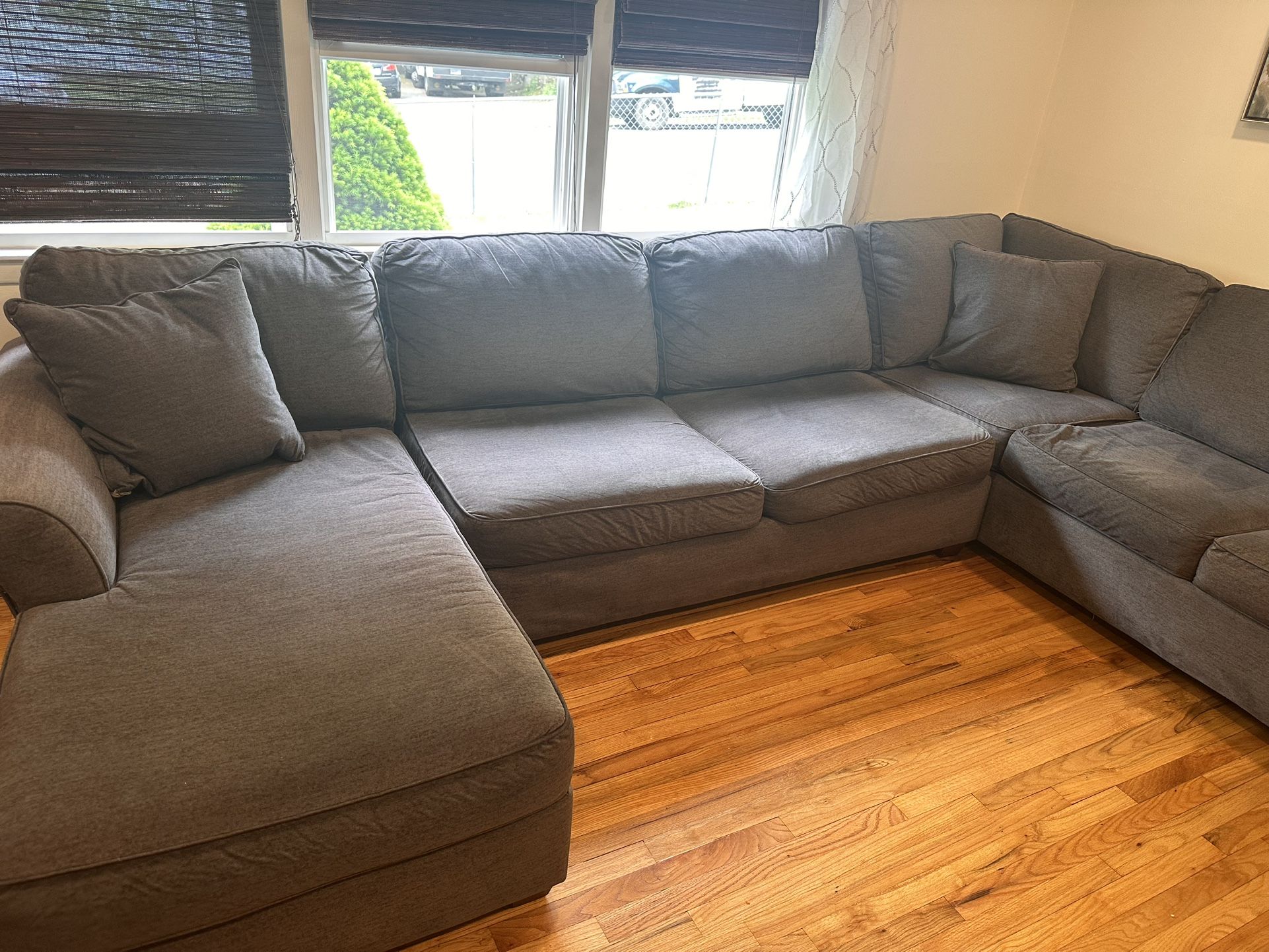 Gray Sectional/Jordans