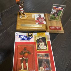 Michael Jordan Sports Memorabilia Collection Bundle 