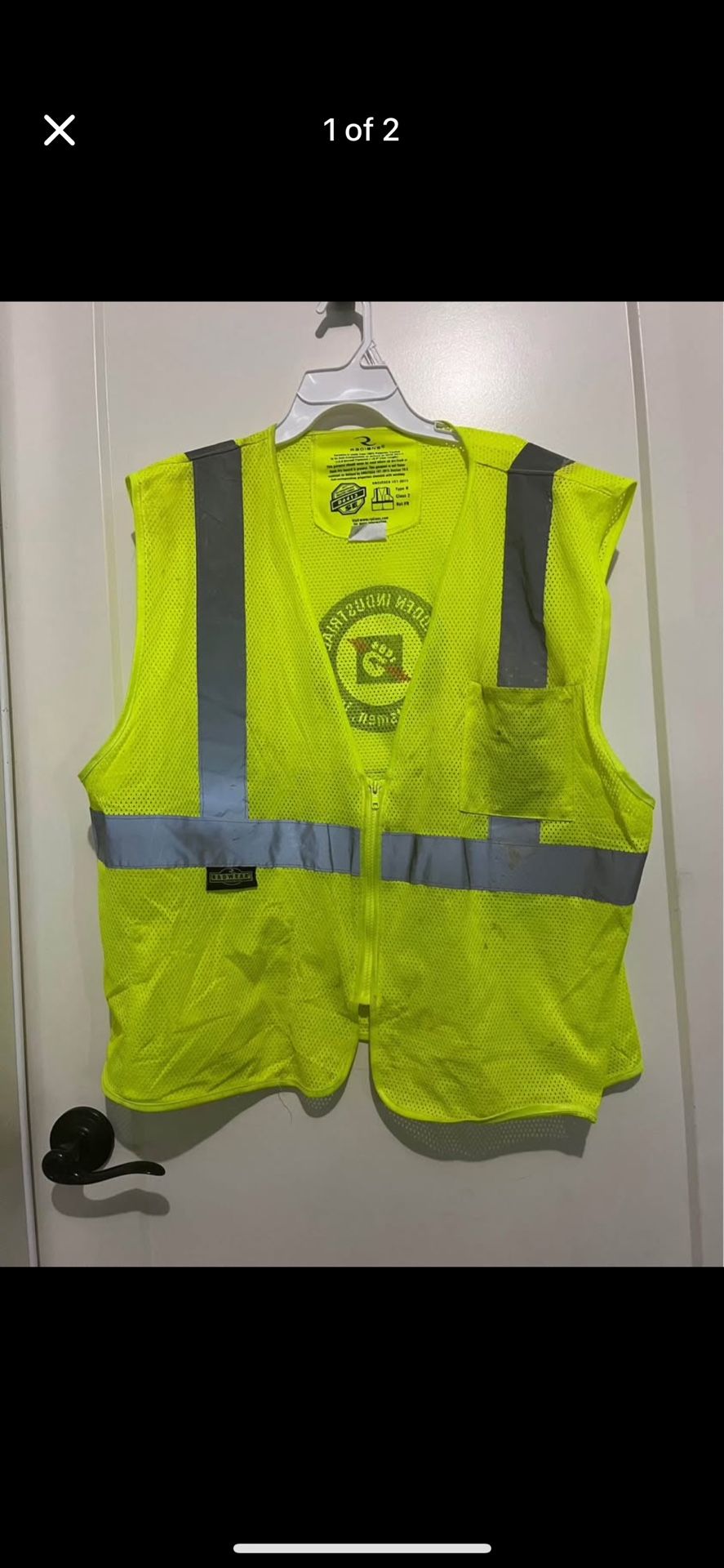 Safety Work Vest Size XLG