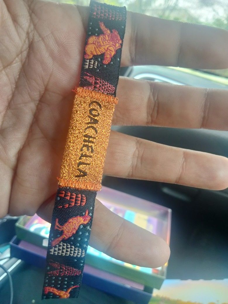 COACHELLA WRISTBAND WEEKEND PASS