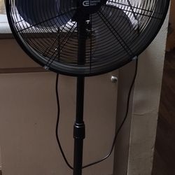 Commercial Electric Shroud Oscillating Pedestal Fan