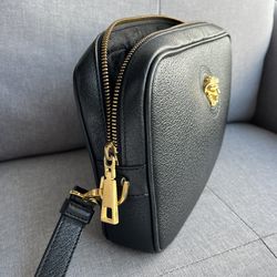 Versace Grain Leather Handbag
