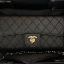 Real Leather Wallet In Chain / Purse