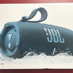 New JBL Charge 6 Portable Waterproof Bluetooth Speaker Blue