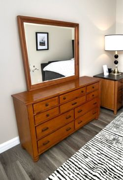 Dresser with Mirror Delivery available