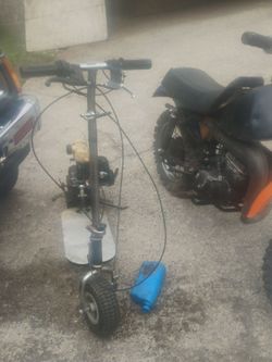 2 stroke scooter