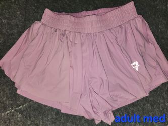 Ladies athletic shorts size adult medadult
