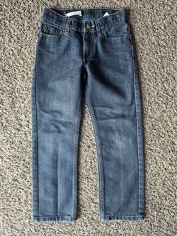 Kids Dark Wash Slim Jeans