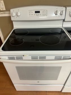 Electric glass top stove , estufa tope de vidrio