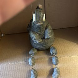 Kirkland’s Elephant Statue Shelf Sitter Figurine Decor, Display