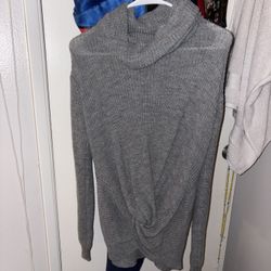 Grey Sweater Dress