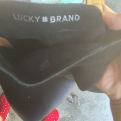 Genuine leather boots - 8 Lucky Brand