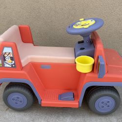 Bluey Ride On Car