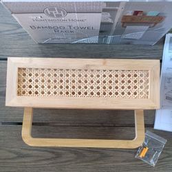New Bamboo Towel Rack 