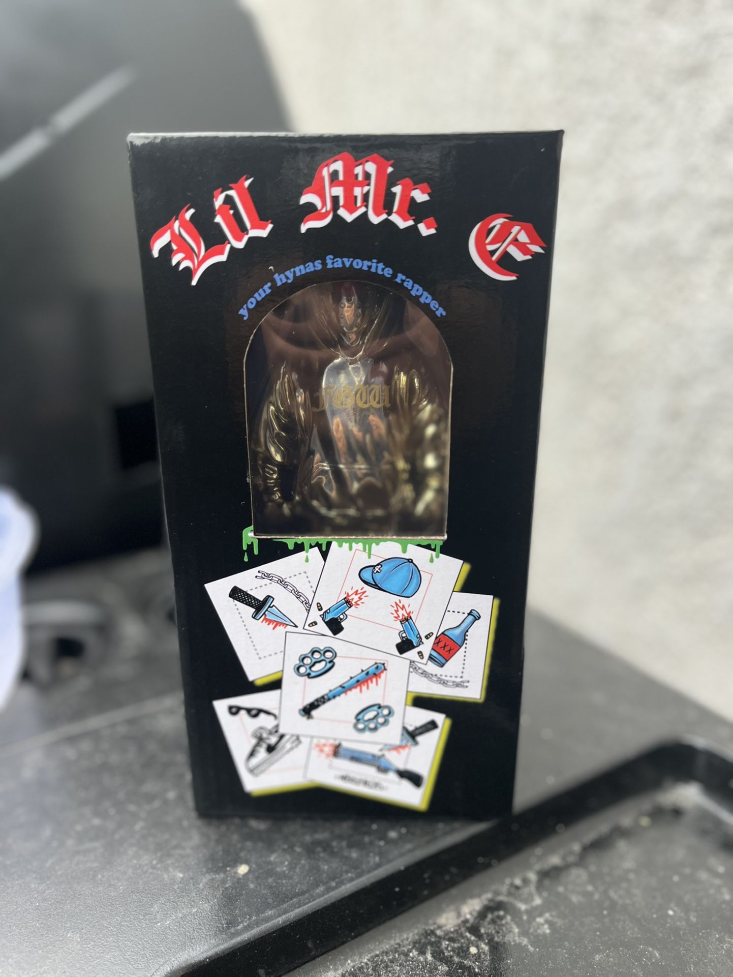 Foos Gone Wild Toy “Lil mr. E” Gold Edition
