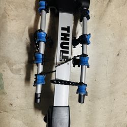  THULE  Apex XT series hitch-mounted bike rack.