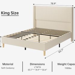 King Bed Frame 
