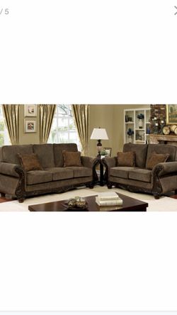 Three pieces sofa set