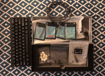 Tofu 60 2.0 Keyboard with PBT fans WOB 