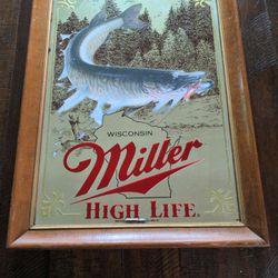 Miller Highlife Muskegon/Muskie Mirror