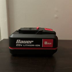 Brand New Bauer 20V 8ah Battery 