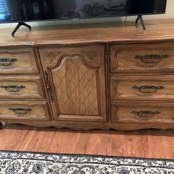 Dresser, Armoire And Nightstand 