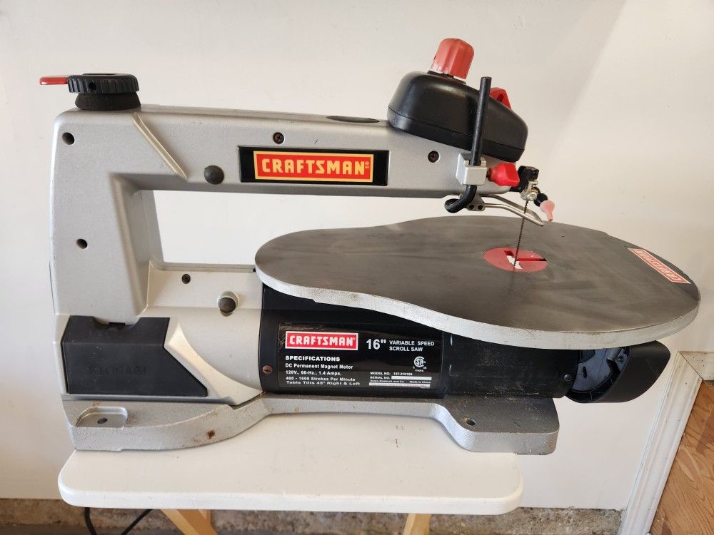 Craftsman 16" Scroll Saw